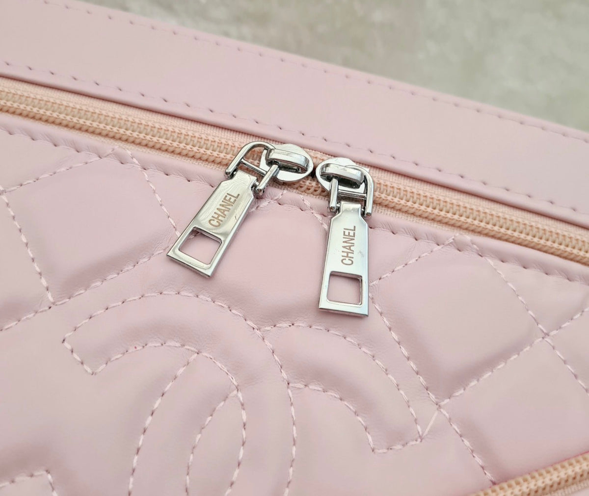 Pink vanity box
