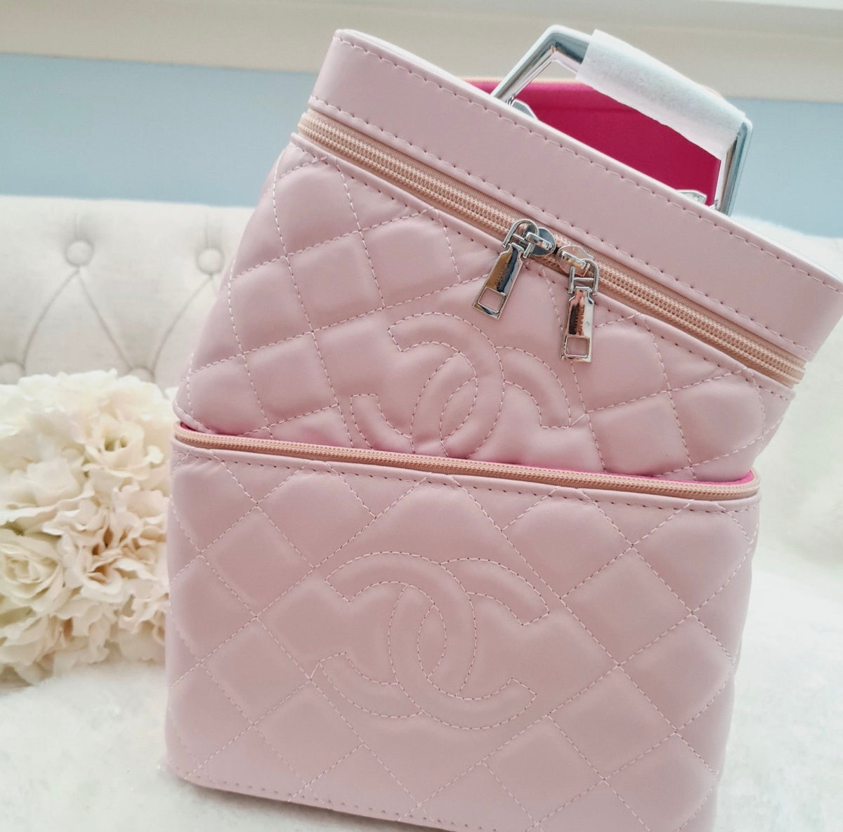 Pink vanity box
