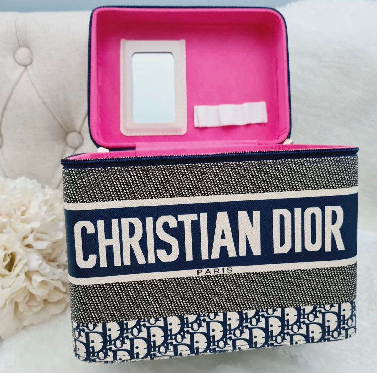 Navy Vanity box