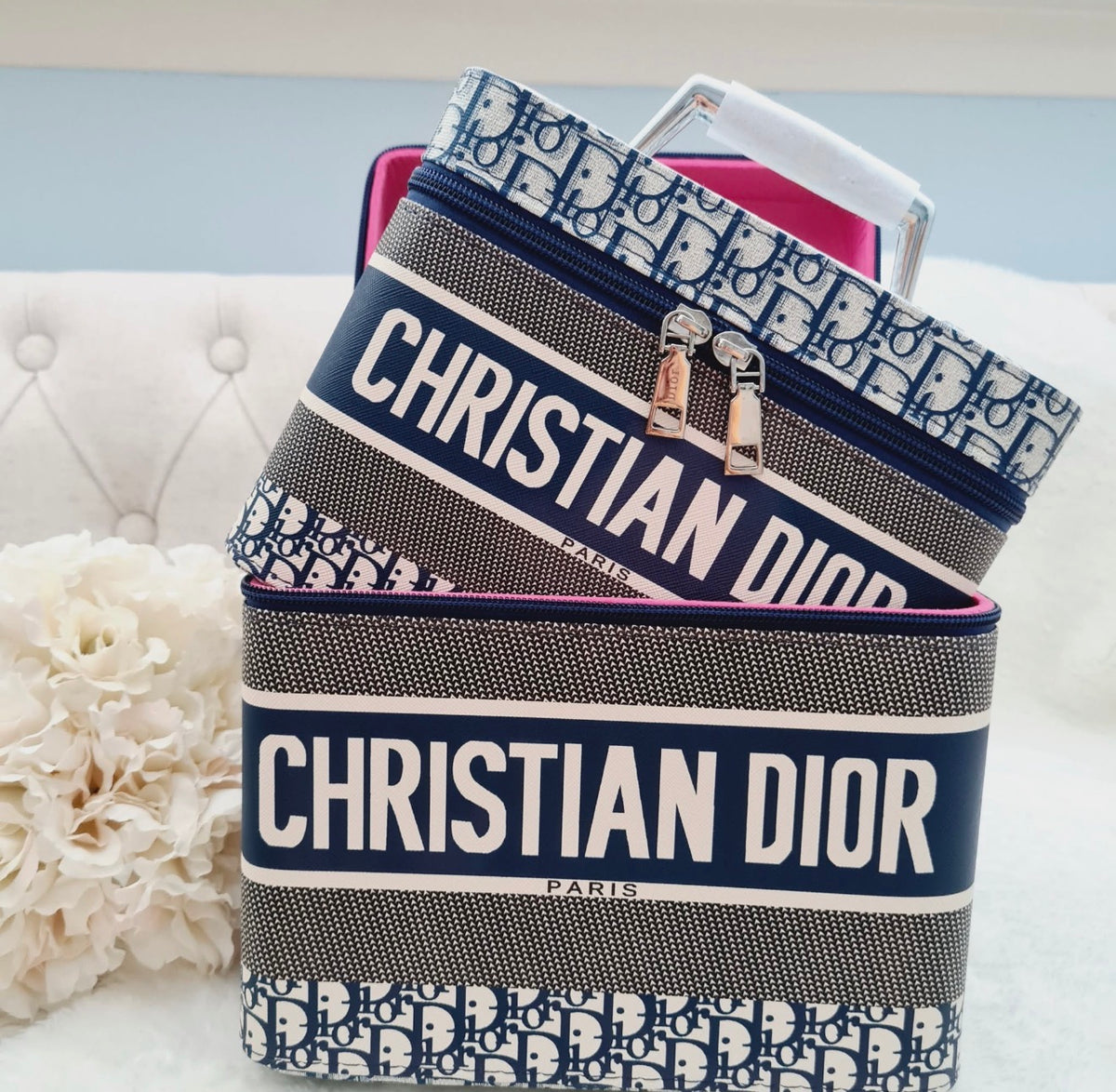 Navy Vanity box