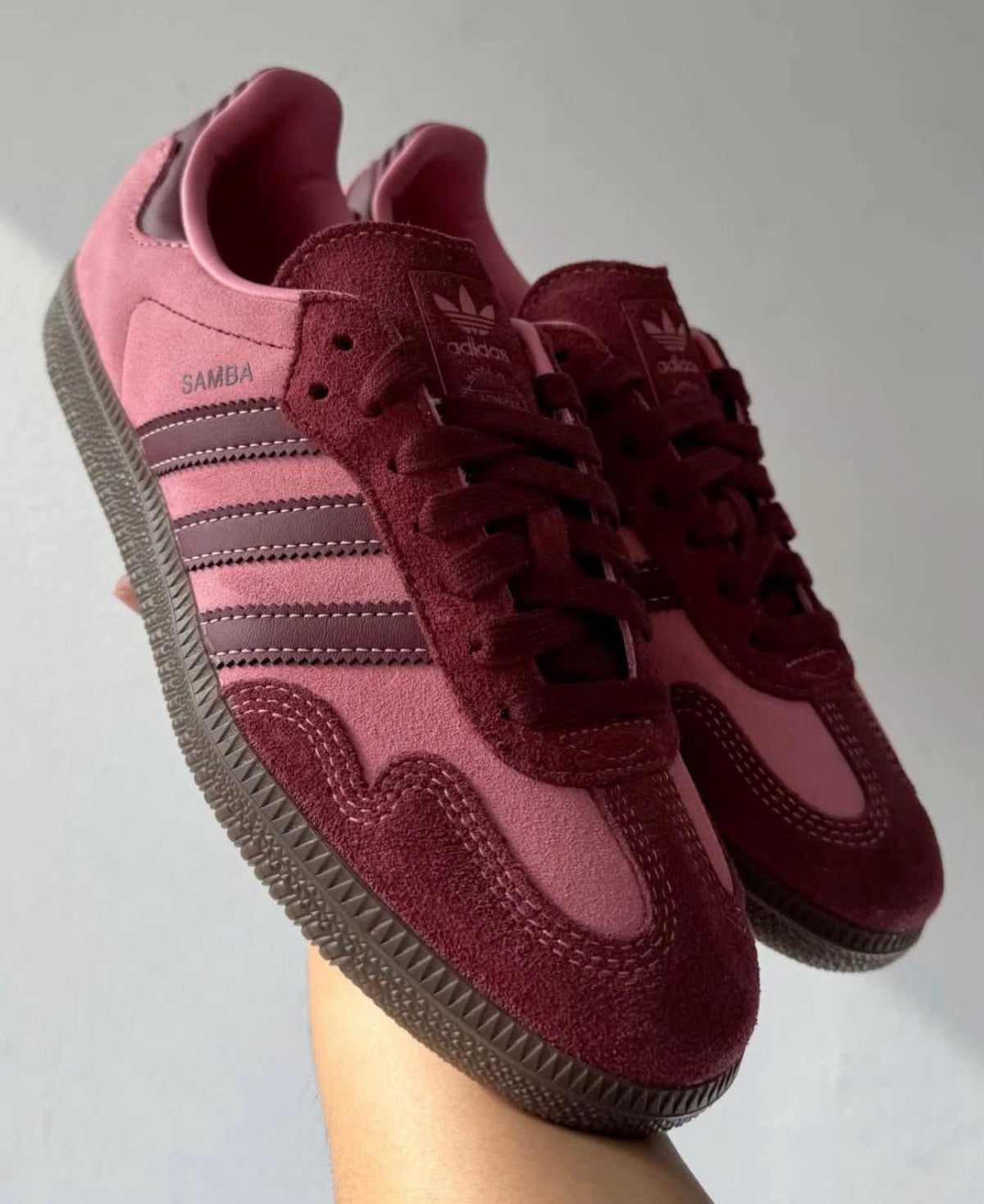 Burgundy Trainers