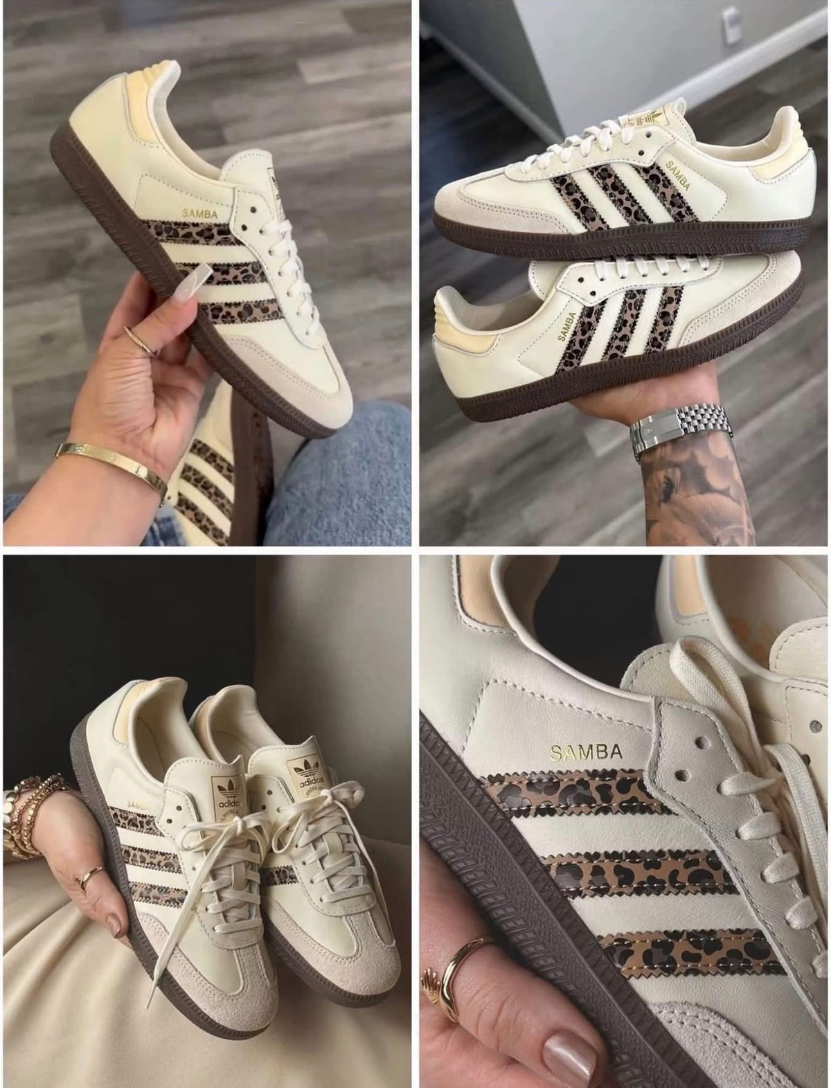 Beige Animal print